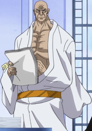 This is the Avatar Image for the Saint Ethanbaron V. Nusjuro (One Piece) AI Voice and Text to Speech Generator